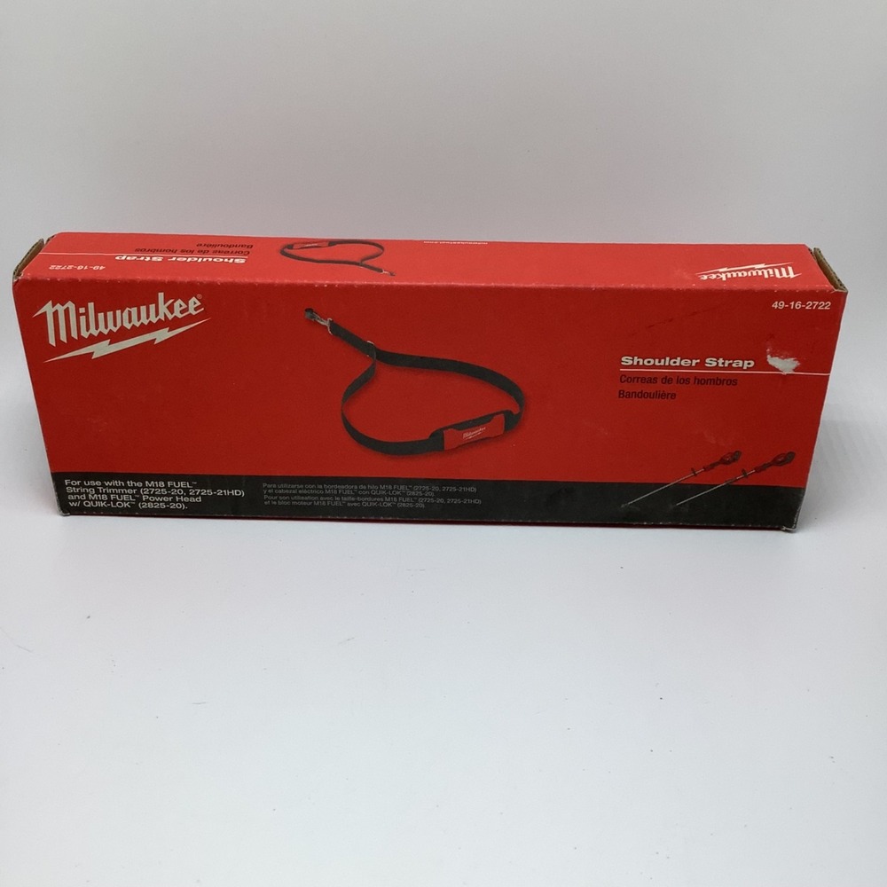 Milwaukee‎ M18 FUEL String Trimmer Shoulder Strap Power Head w/ Quik-Lok NIB